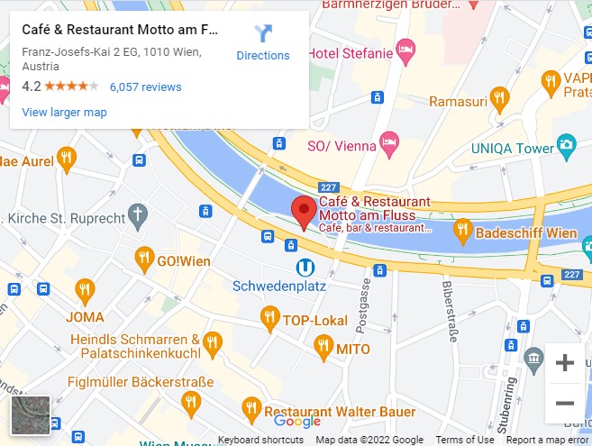 Café & Restaurant Motto am Fluss, Wien