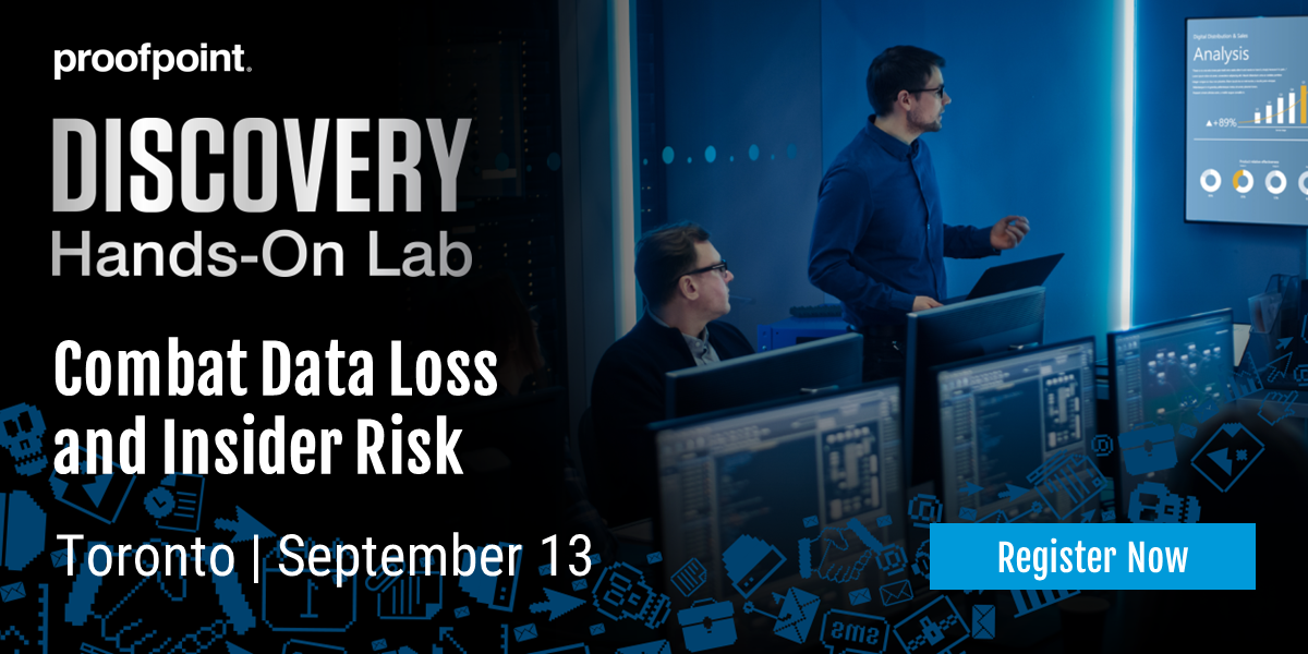 Proof Deadpoint Proofpoint Discovery: Hands-On Lab - Combat Data Loss and Insider Risk
