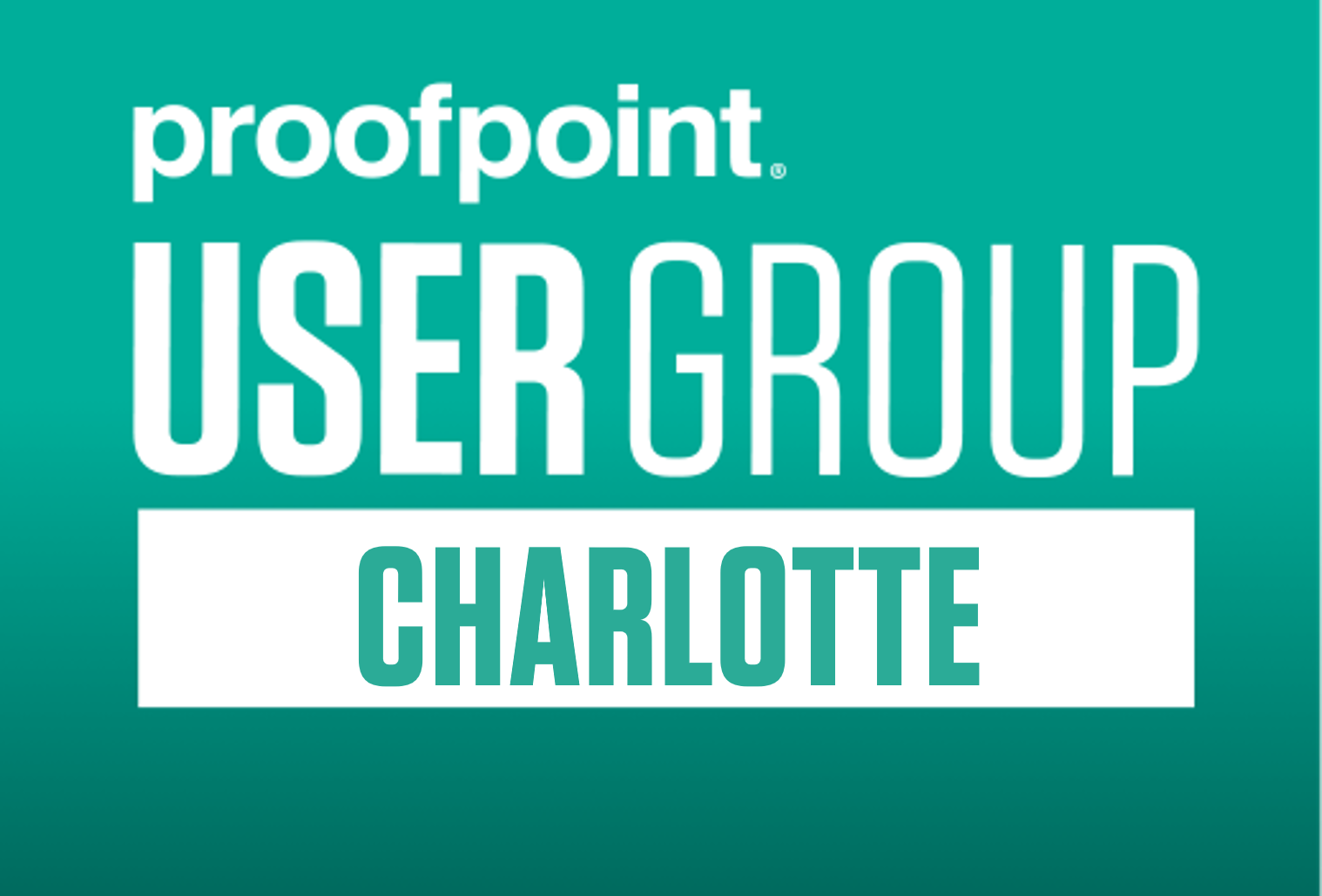 Proofpoint User Group in Charlotte