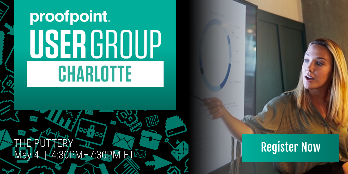 Proofpoint User Group in Charlotte
